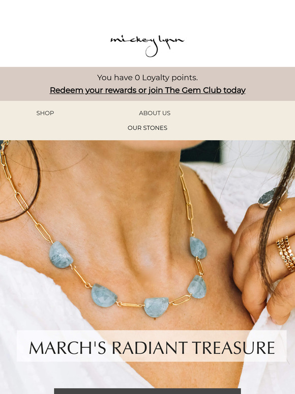 March's Crown Jewel: Aquamarine