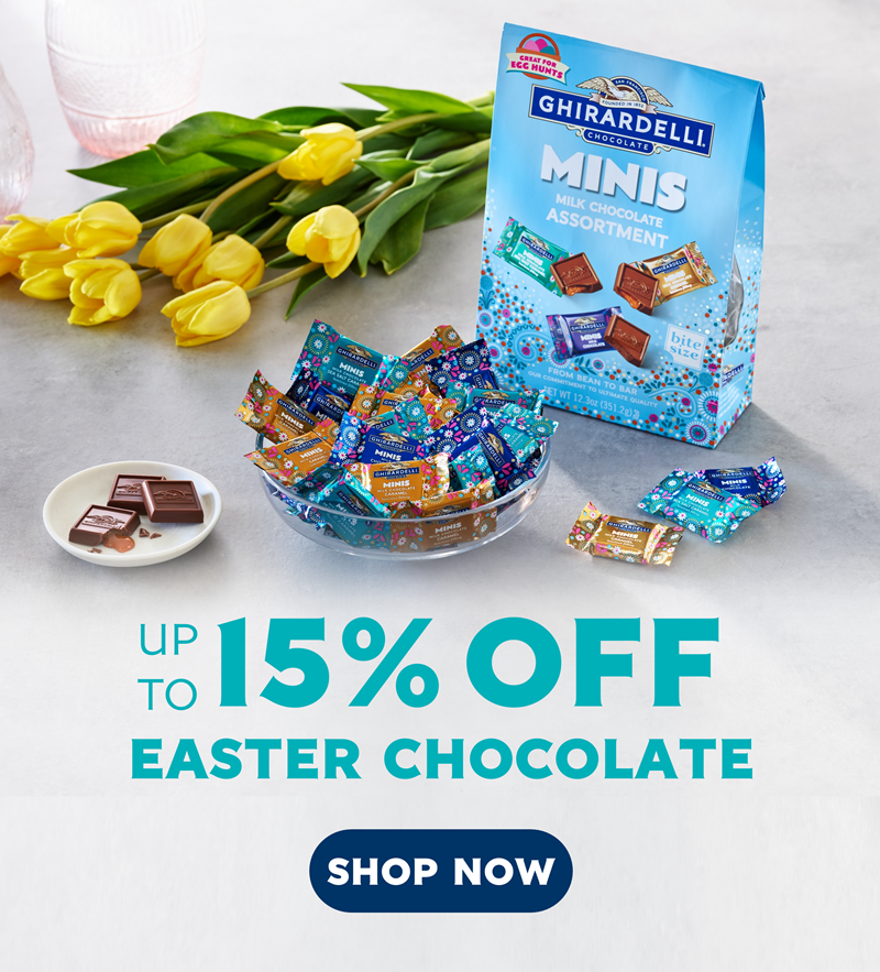 Up to 15% Off Easter Chocolate
