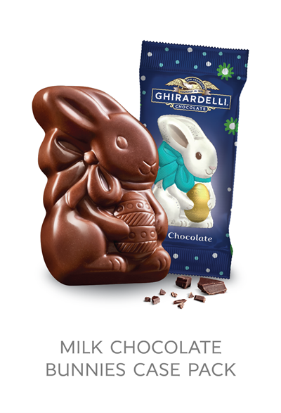 Milk Chocolate Bunnies Case Pack