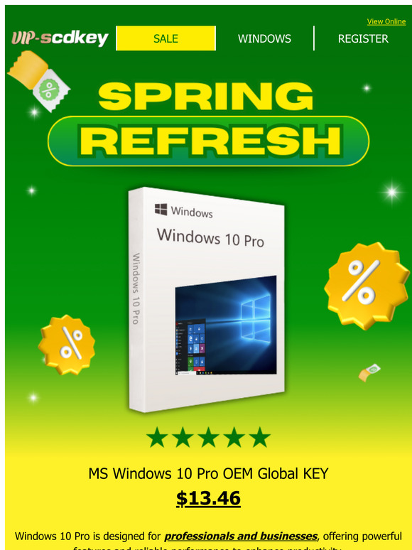 Your Spring Upgrade Awaits: Windows & Office