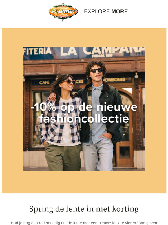 Binnenkort lente. Nu al 10% voordeel (of 15%?)