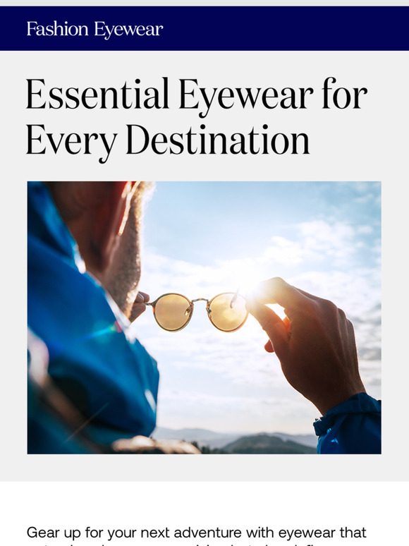 Essential Eyewear for Every Adventure 🌍