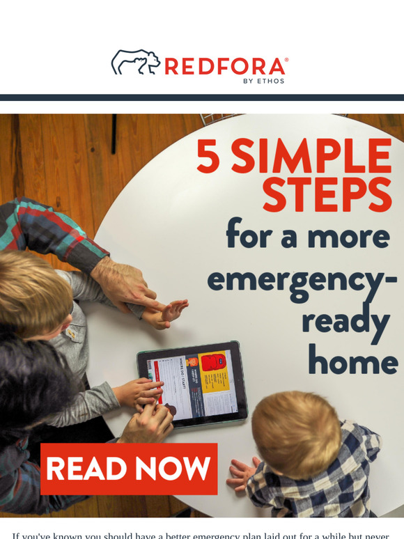 New Blog - 5 Easy Steps to an Emergency-ready Home