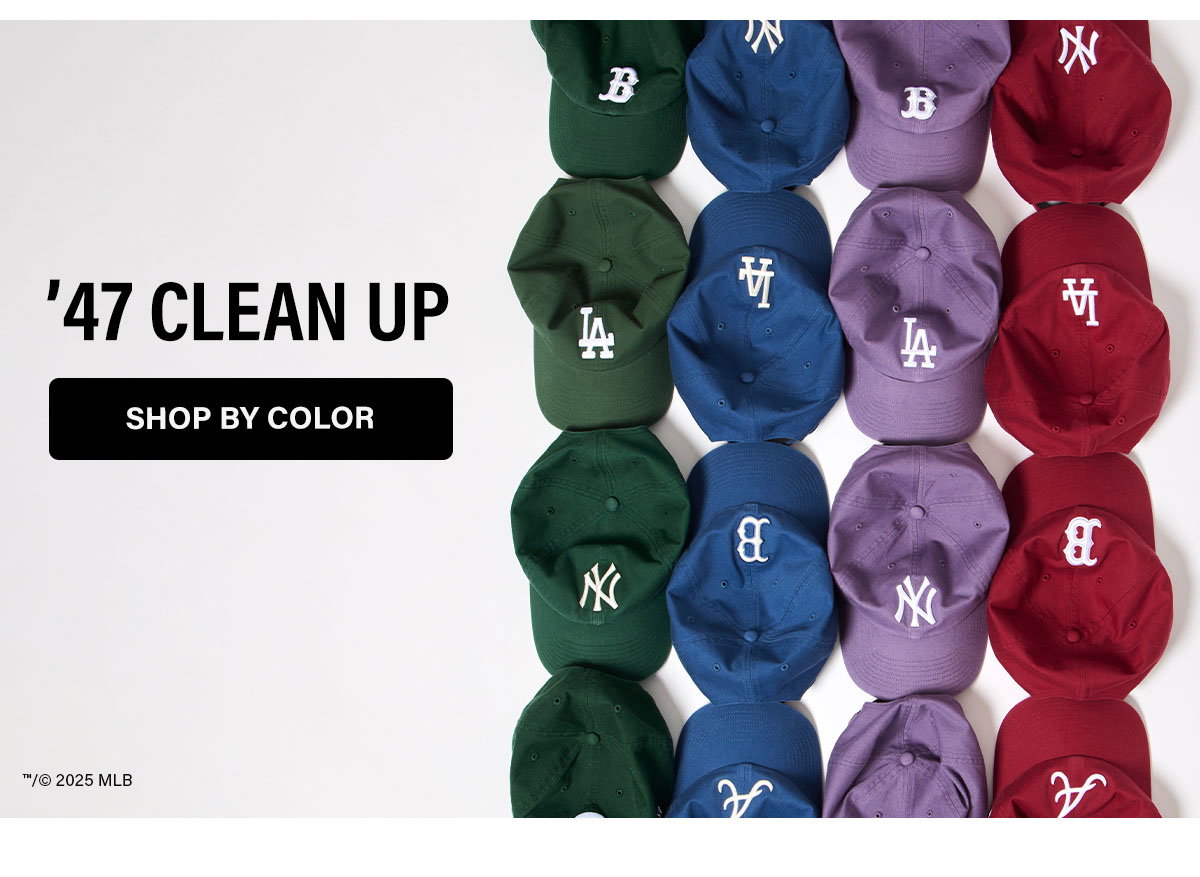 ’47 CLEAN UP - SHOP BY COLOR