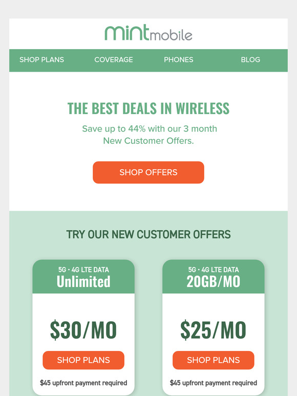 You deserve the BEST deal in wireless