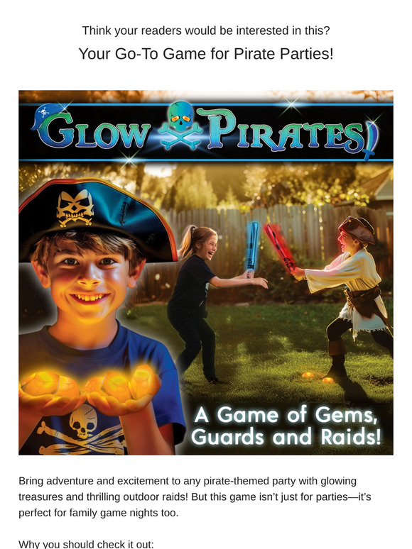 🚨 New Product Alert: Glow Pirates