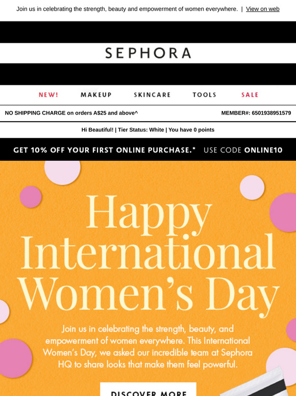 Celebrating International Women's Day 🎀