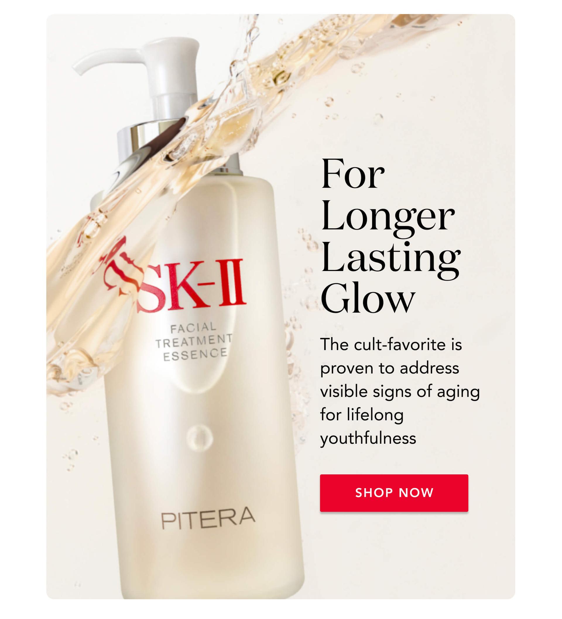For Longer Lasting Glow - The cult-favorite is proven to address visible signs of aging for lifelong youthfulness - Shop Now!