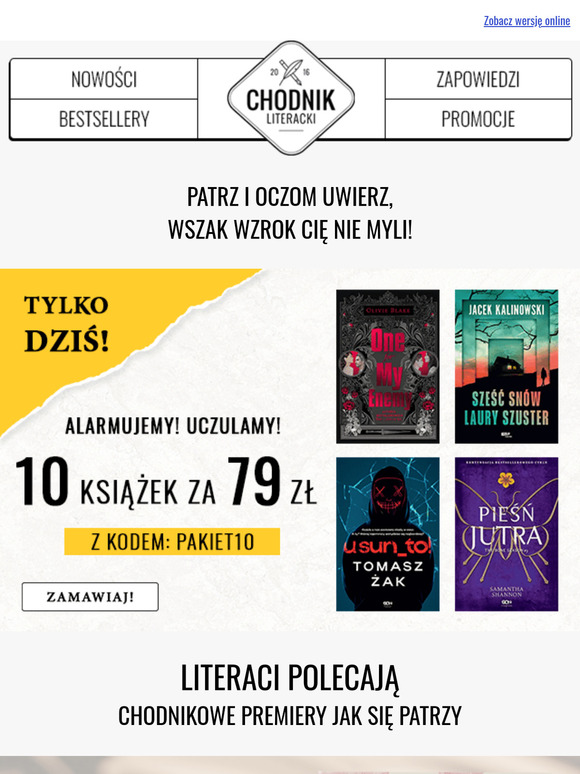 Tylko dzisiaj❗10 książek za 79 zł 😱📚