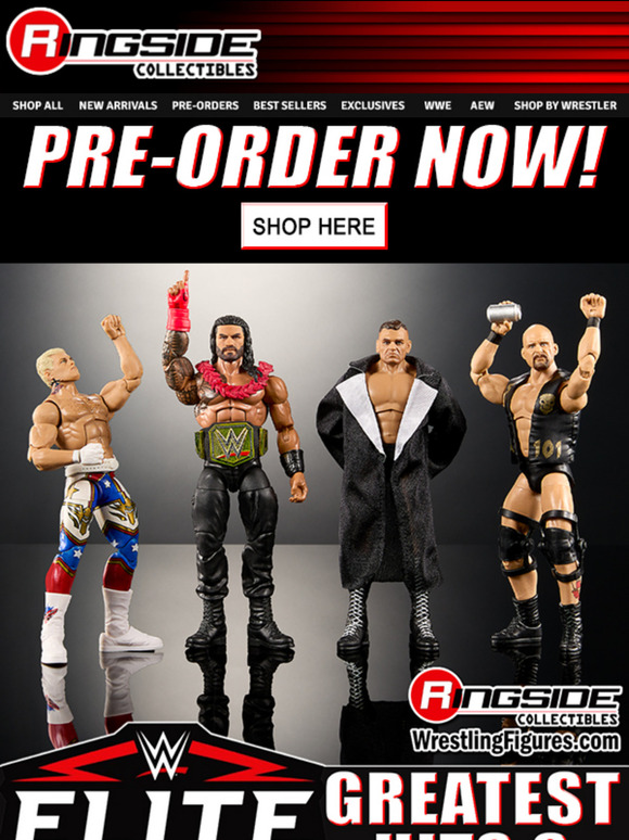NEW IMAGES 🤩 WWE Elite Greatest Hits 8