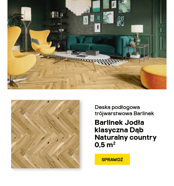 Barlinek Jodła klasyczna Dąb Naturalny country 0,5 m2