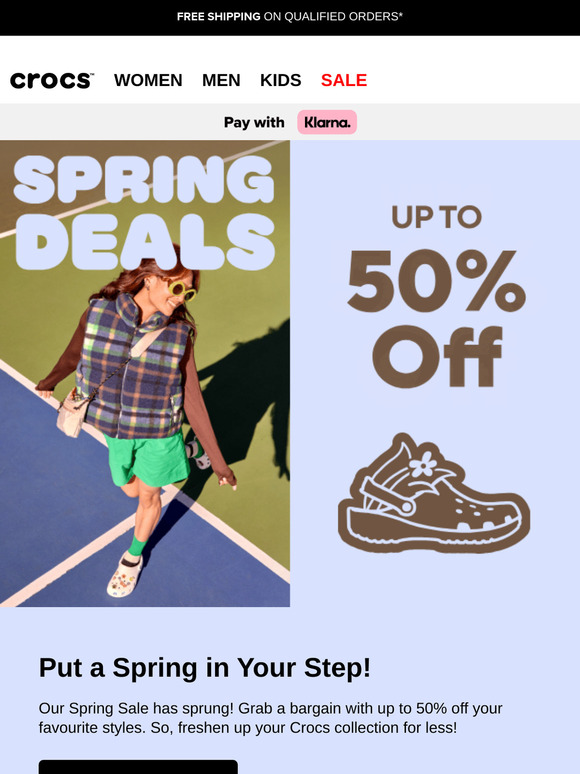 Our Spring Sale is in bloom 🌸