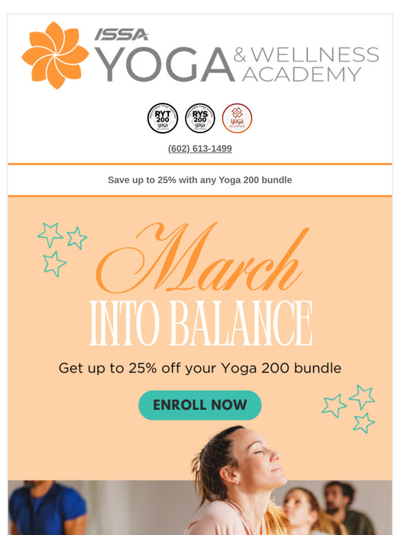 March into balance 🍀