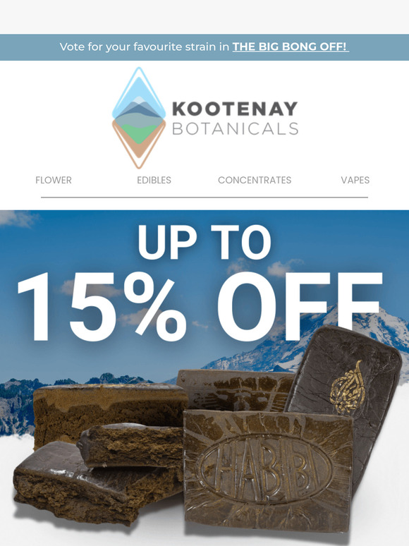 Hash it Out – Up to 15% Off!