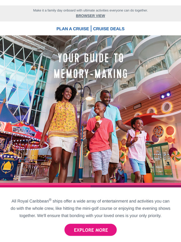 Onboard adventures for all ages