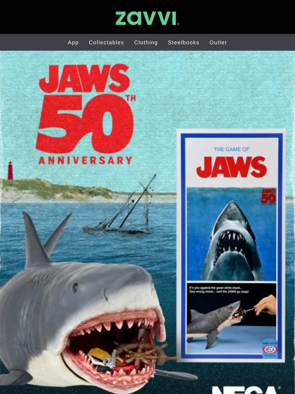 Selling Fast! Jaws 50th Anniversary NECA Figures