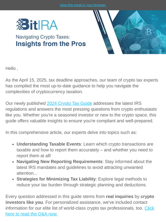 [Updated] Navigate Crypto Taxes with Confidence This Year