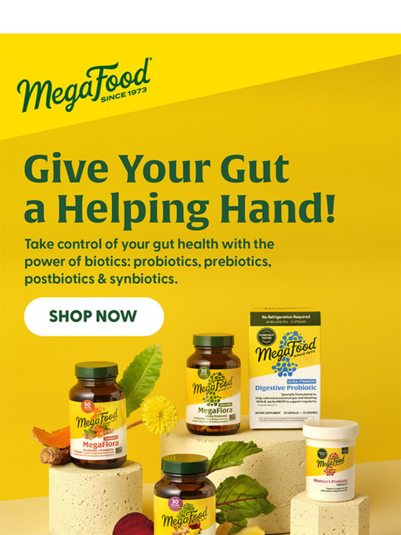 Biotics Give Your Gut a Helping Hand