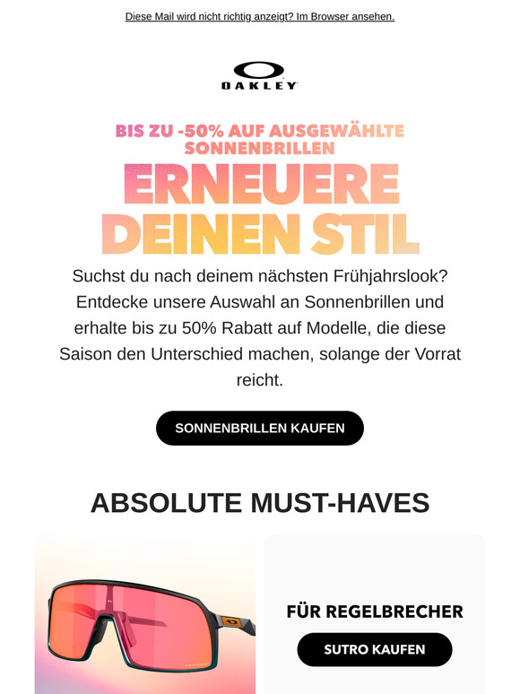 Hol dir bis zu -50% auf deinen neuen Frühjahrslook