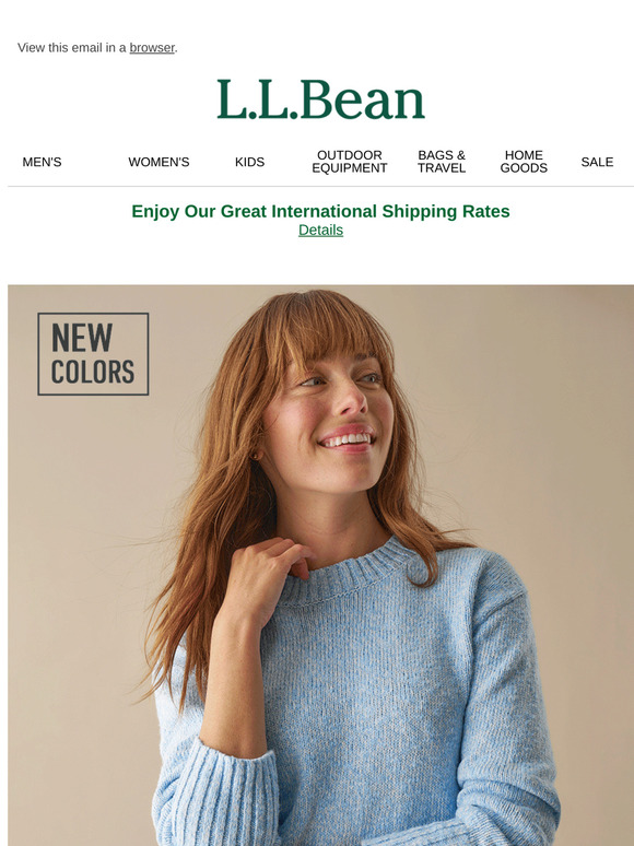 Softer, Lighter Ragg Sweaters in NEW Colours