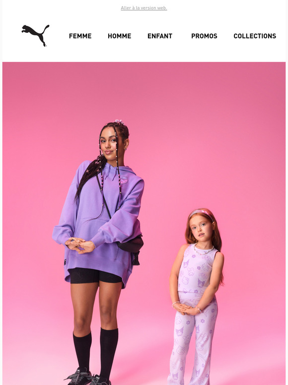Retrouve la collab PUMA x HELLO KITTY AND FRIENDS
