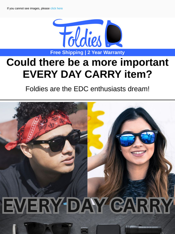 Don't Forget Your Foldies 😜