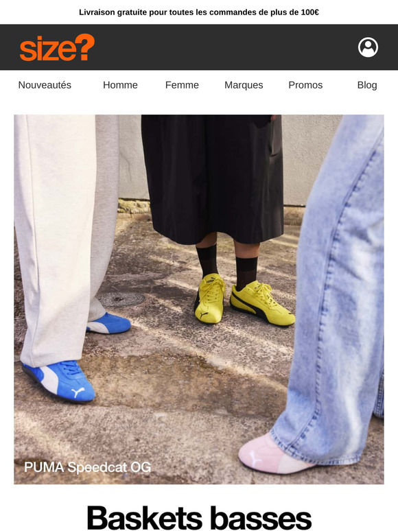 LES BASKETS BASSES EN TENDANCE