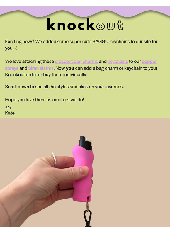 BAGGU Keychains are Here!