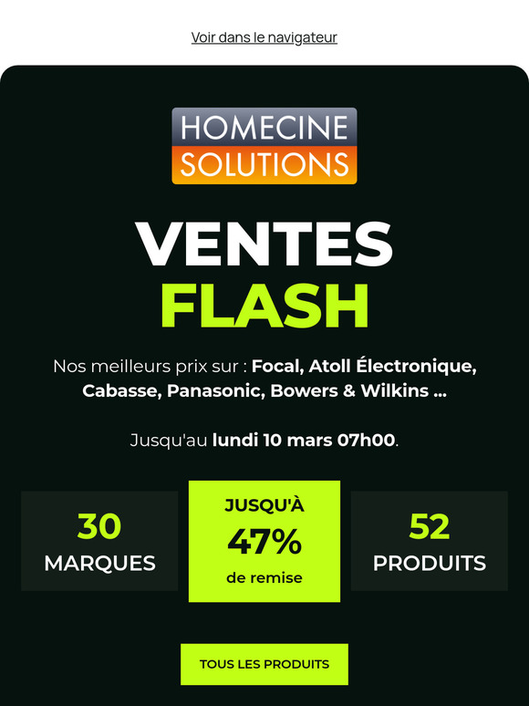 Ventes Flash⚡️: jusqu'à 47 % de remise sur 30 grandes marques