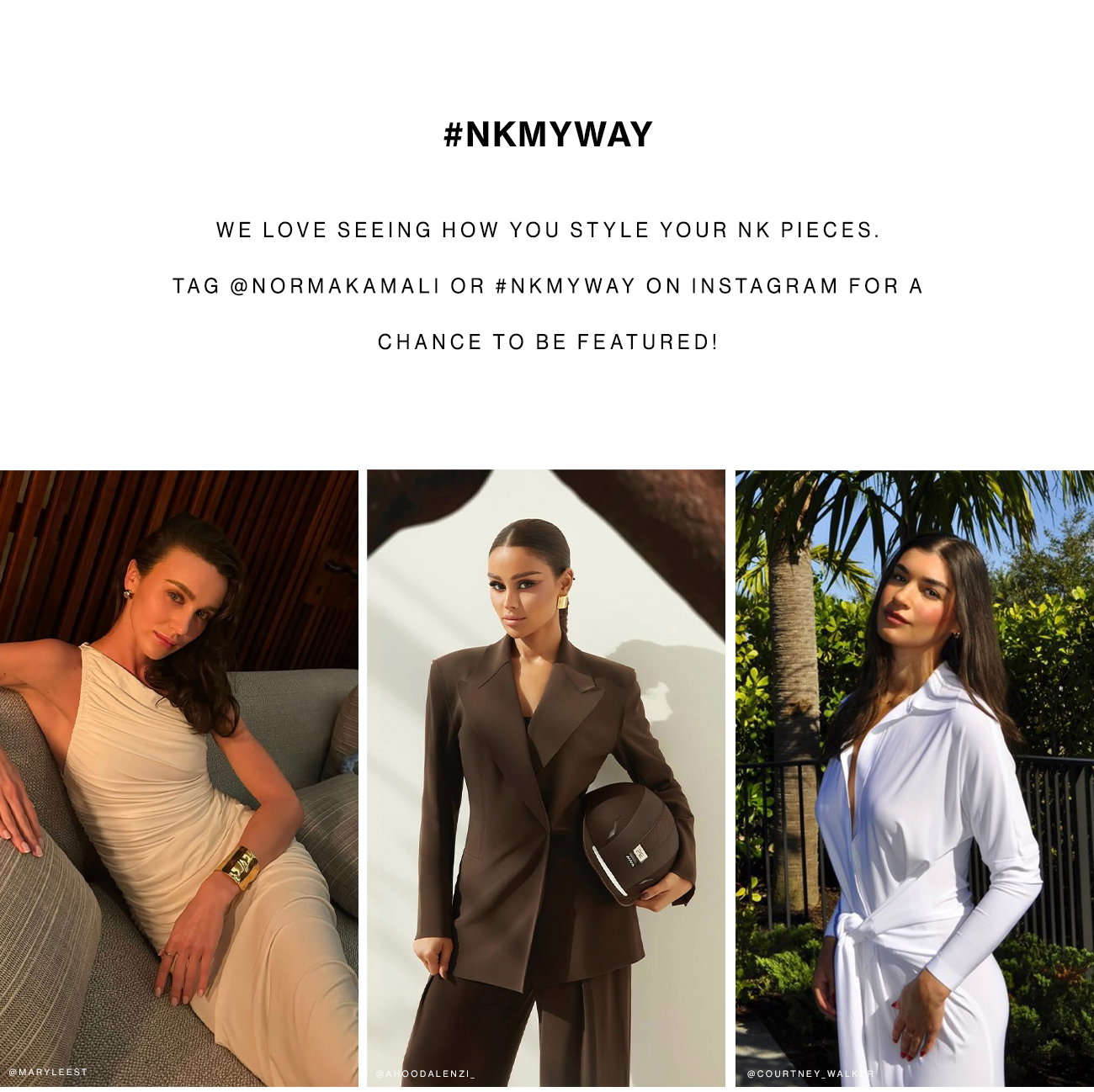 DISCOVER NKMYWAY LOOKS