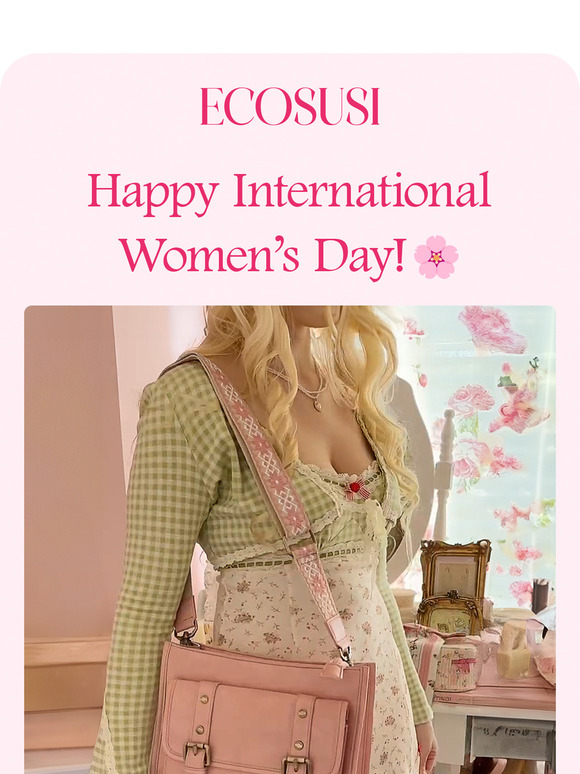 Celebrate You – 20% OFF for Women’s Day!