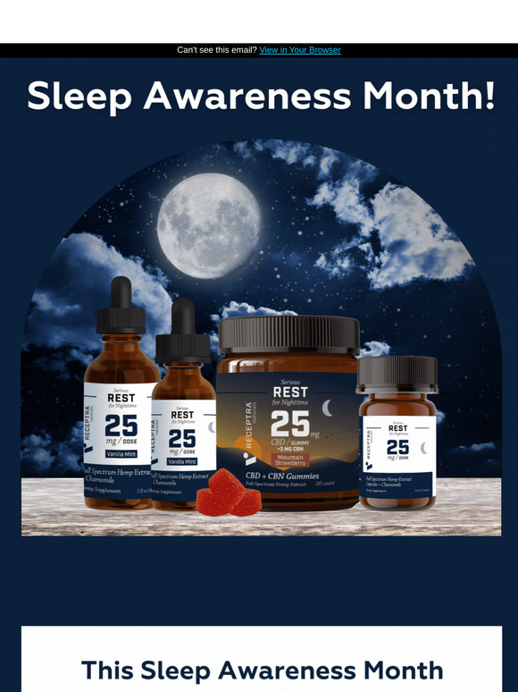 Rest Better. Live Better. BOGO 50% OFF All Rest Products! 💤