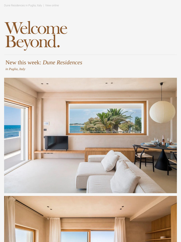 New this week: Dune Residences