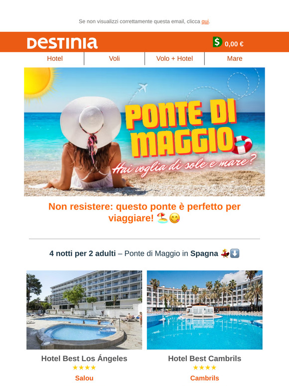 🏖️ Il ponte di maggio si avvicina… Prenota il tuo viaggio! 🚀