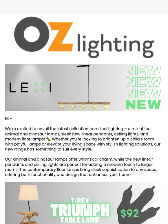 New Arrivals: Lexi Lighting’s Fun Lamps & Stylish Lighting – Shop Now!