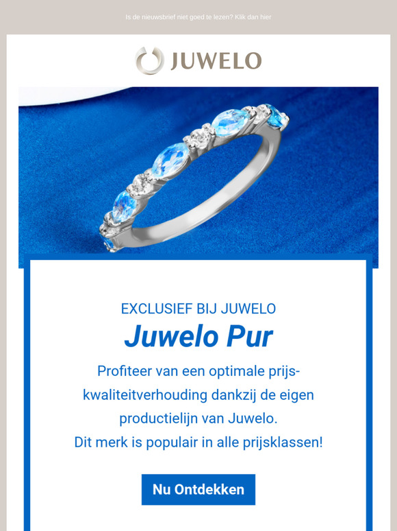 Ontdek Juwelo Pur, Exclusief bij Juwelo ✨