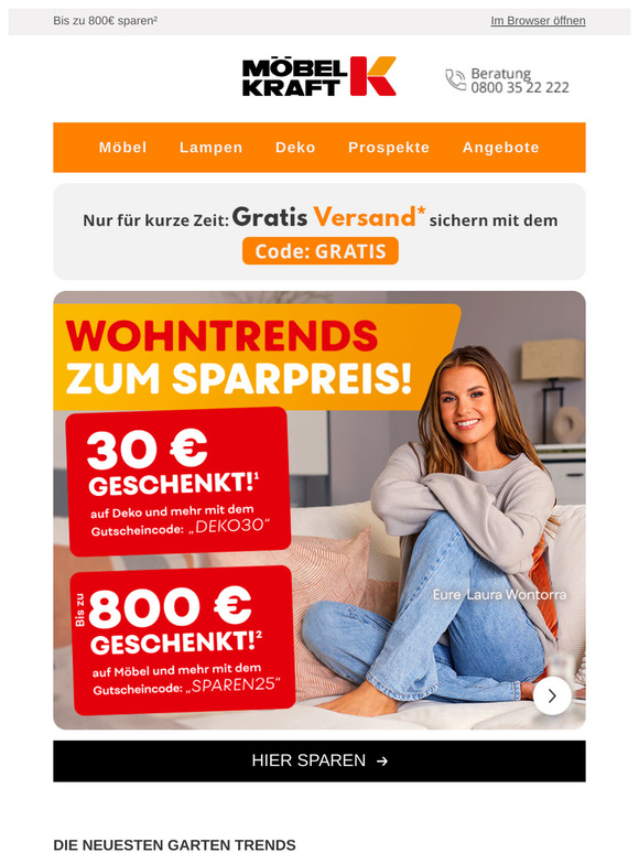 Sichern Sie sich noch bis Dienstag bis zu 800€² Rabatt! | 📦 Gratis Versand* bis 10. März