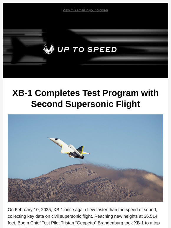 Up to Speed: February