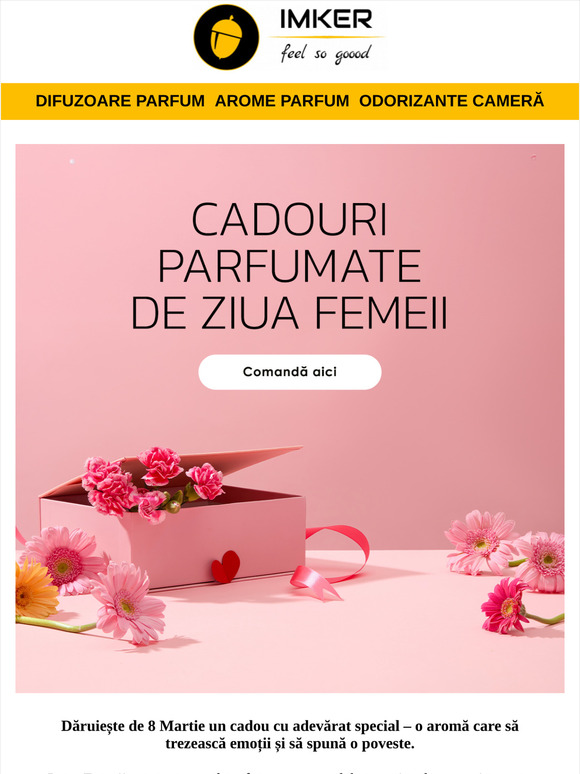 💝 Oferă Cadouri Parfumate de 8 Martie