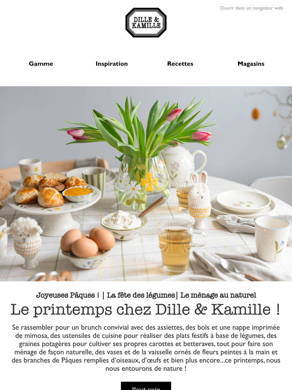 Le printemps chez Dille & Kamille !