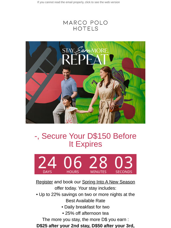 —, Secure Your D$150 Before It Expires!