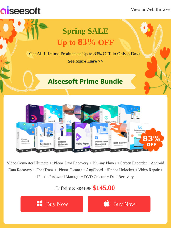New Season, Huge Savings! Get Up to 83% OFF—Only 3 Days Left