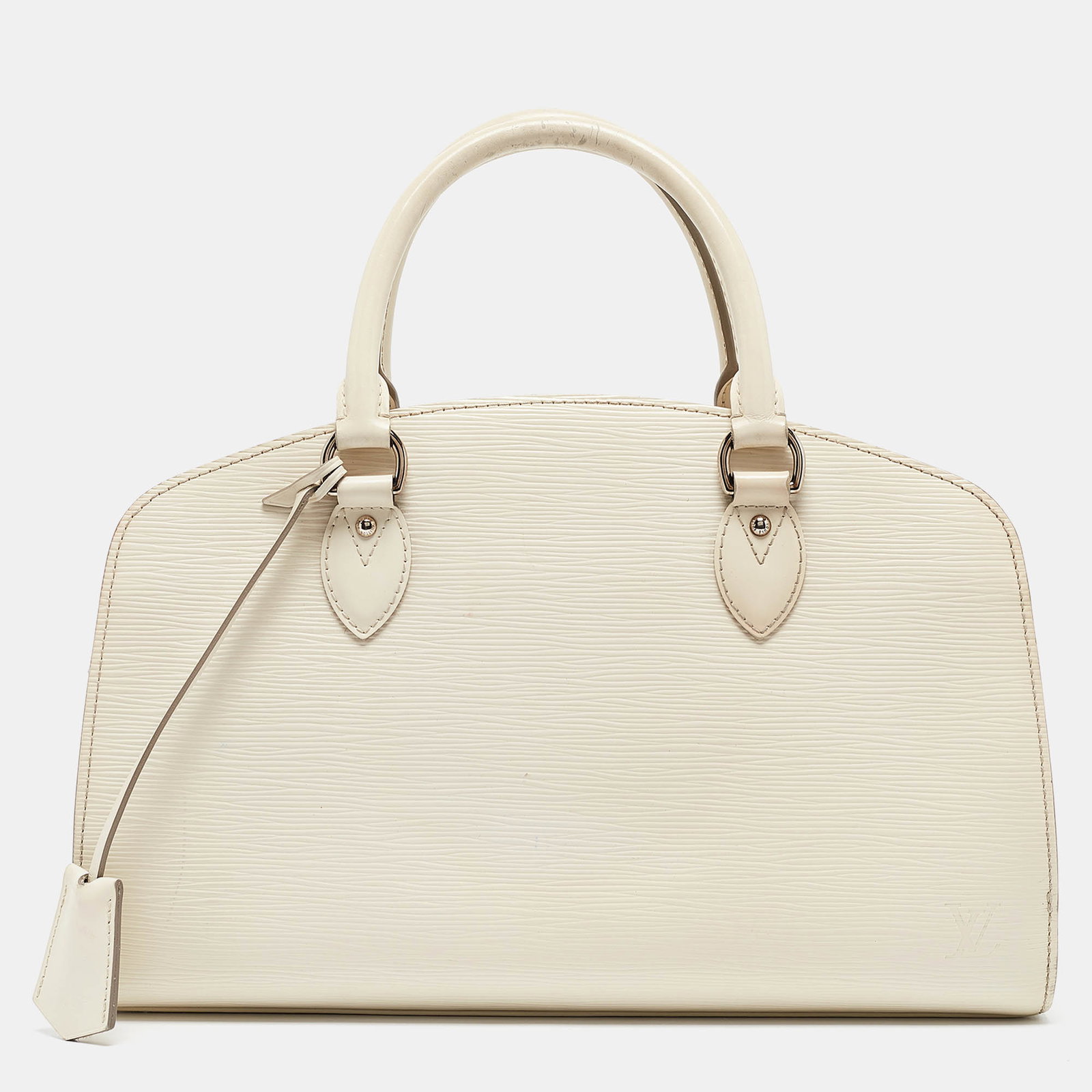 Ivorie Epi Leather Pont Neuf PM Bag