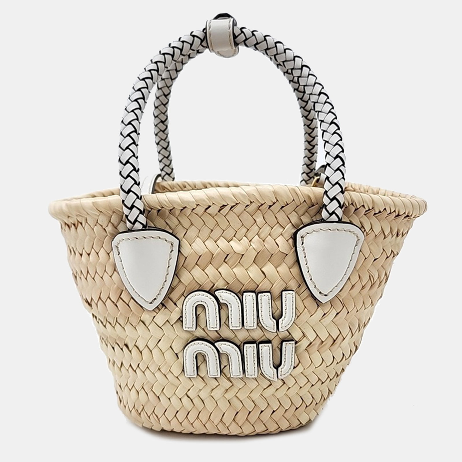 raffia tote and shoulder bag