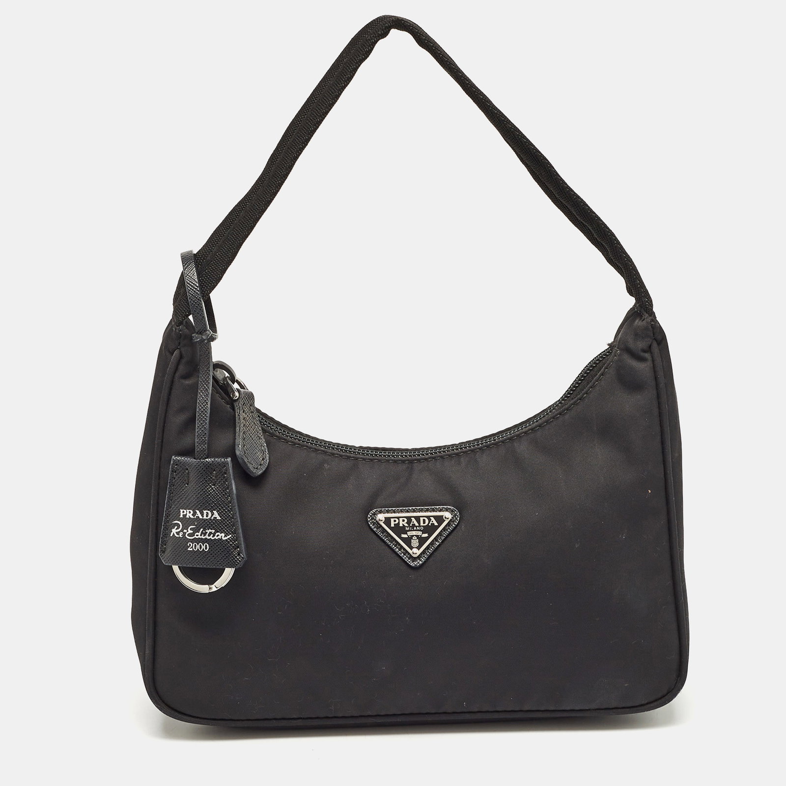 Black Nylon Re-Edition 2000 Bag