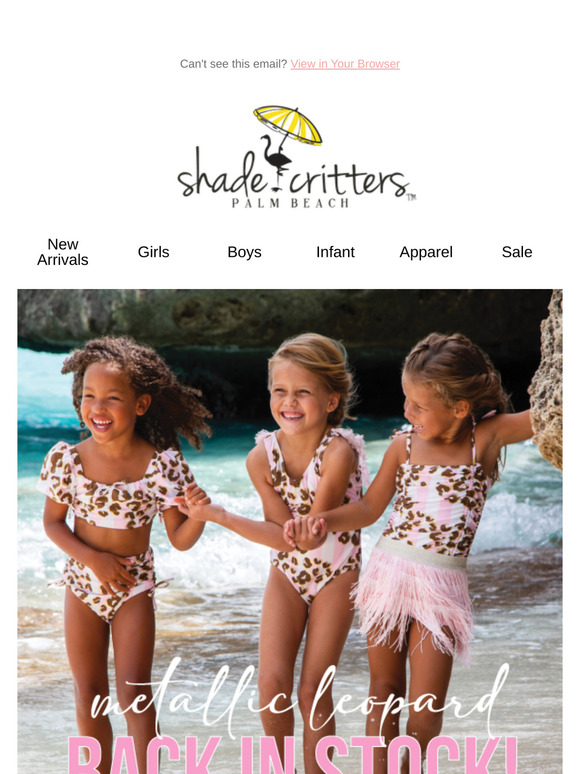 New 🐆 Stock Alert- Just in Time for Spring Break 😎