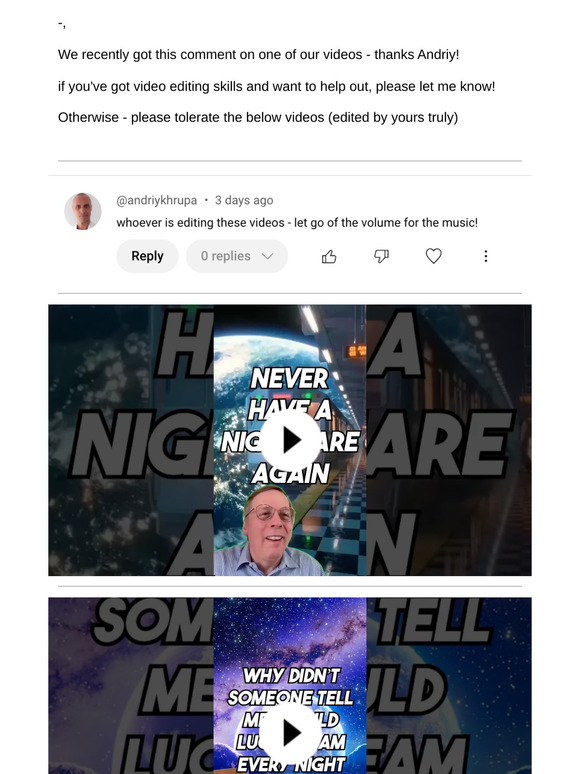New Content Fridays