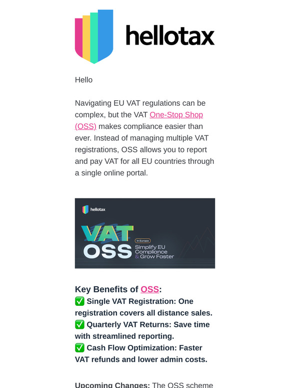 VAT One-Stop Shop (OSS): The Smarter Way to Handle EU VAT