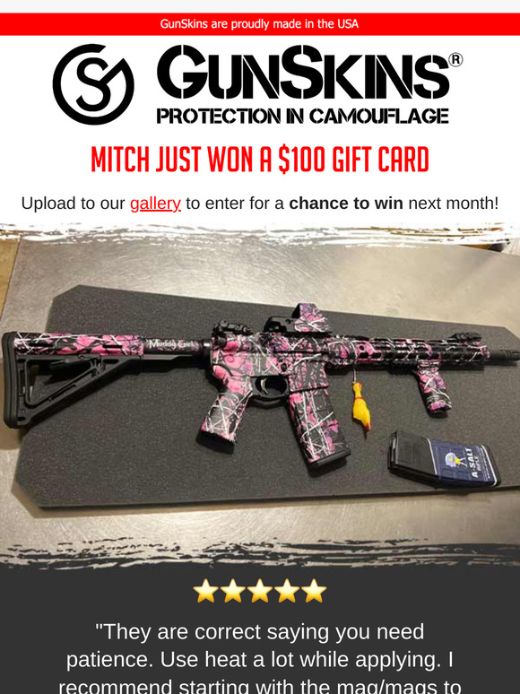 We selected the Gun of the Month for March! You could be next!
