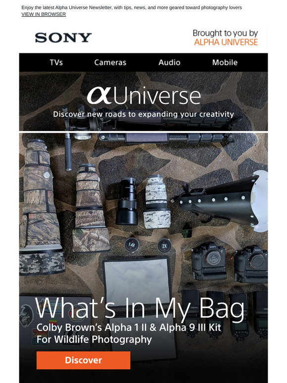 Inside Access to Sony Photography | March News, Tips, Profiles + More